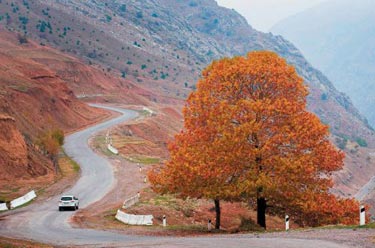 Узбекистан: Mazda в Самарканде