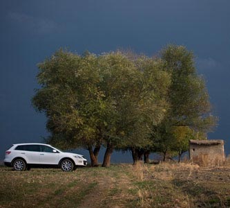 Узбекистан: Mazda в Самарканде